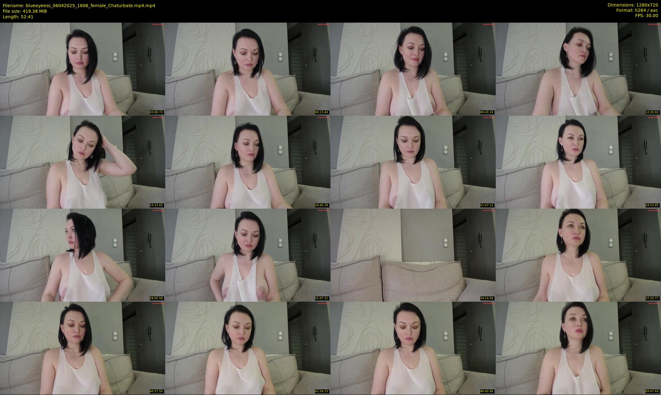 blueeyeess — 53 minute Chaturbate female cam show recording, 720p, Apr 6, 2025