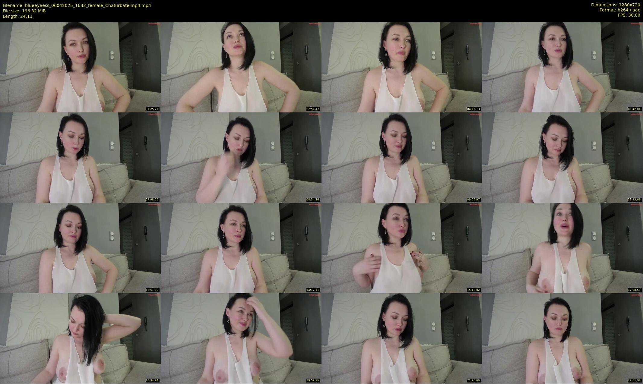 blueeyeess — 25 minute Chaturbate female cam show recording, 720p, Apr 6, 2025