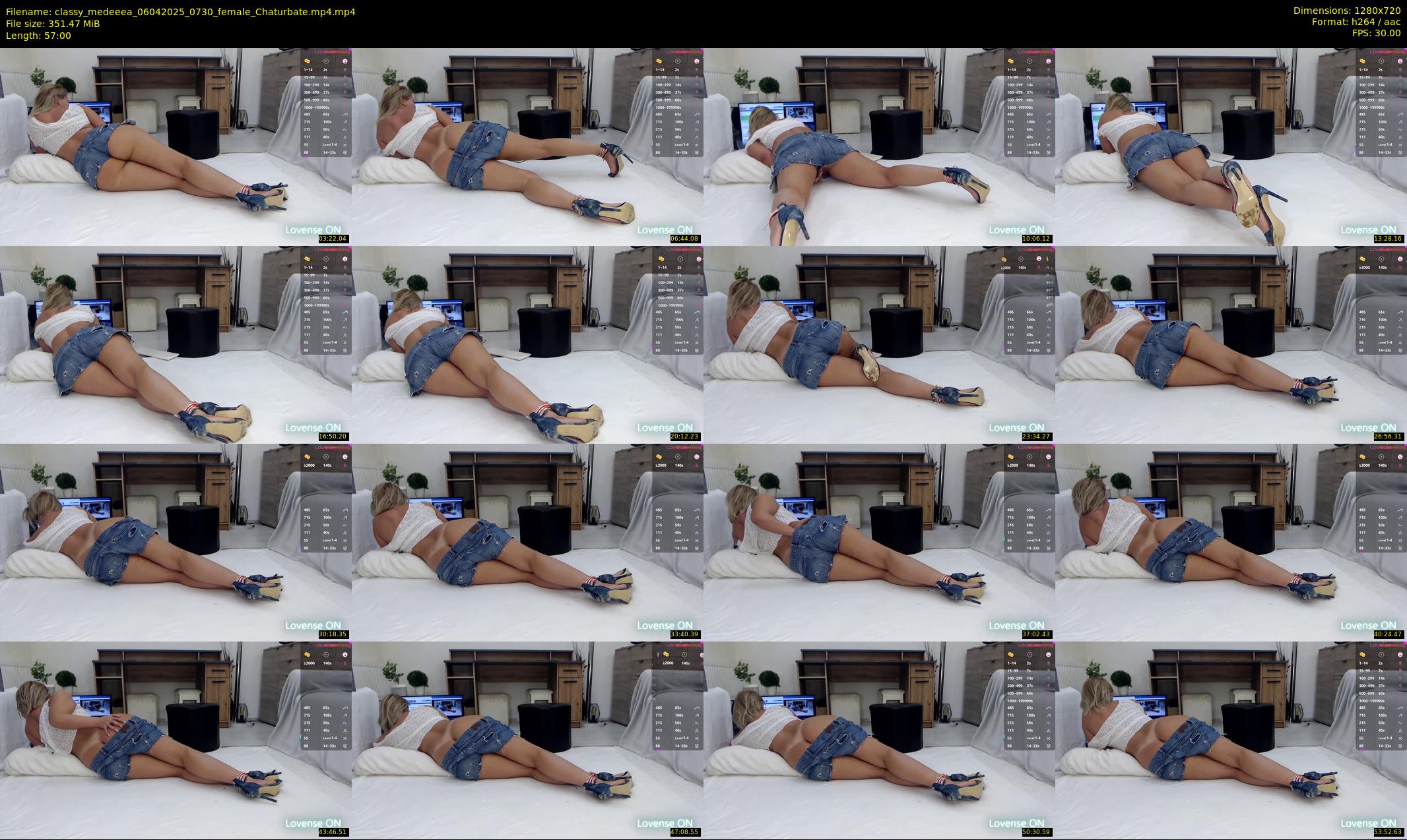 classy_medeeea — 57 minute Chaturbate female cam show recording, 720p, Apr 6, 2025