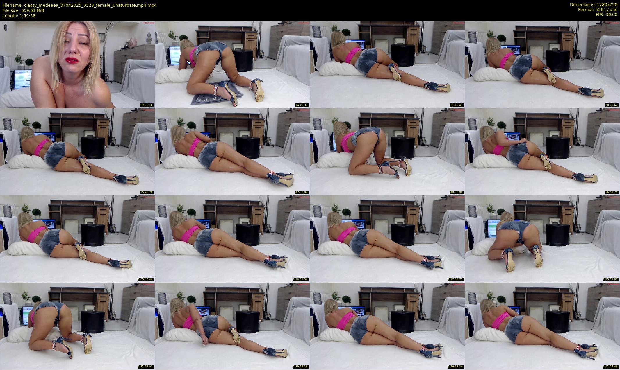 classy_medeeea — 120 minute Chaturbate female cam show recording, 720p, Apr 7, 2025