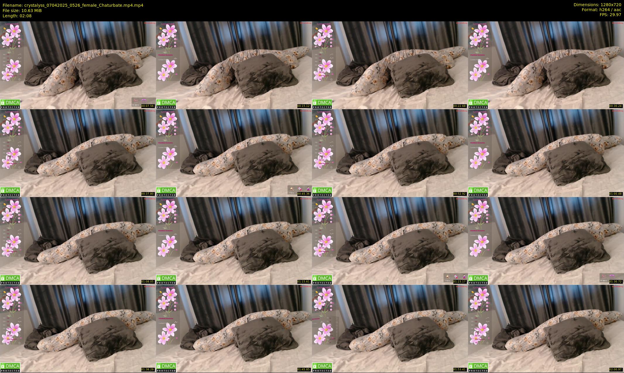 crystalyss — 3 minute Chaturbate female cam show recording, 720p, Apr 7, 2025