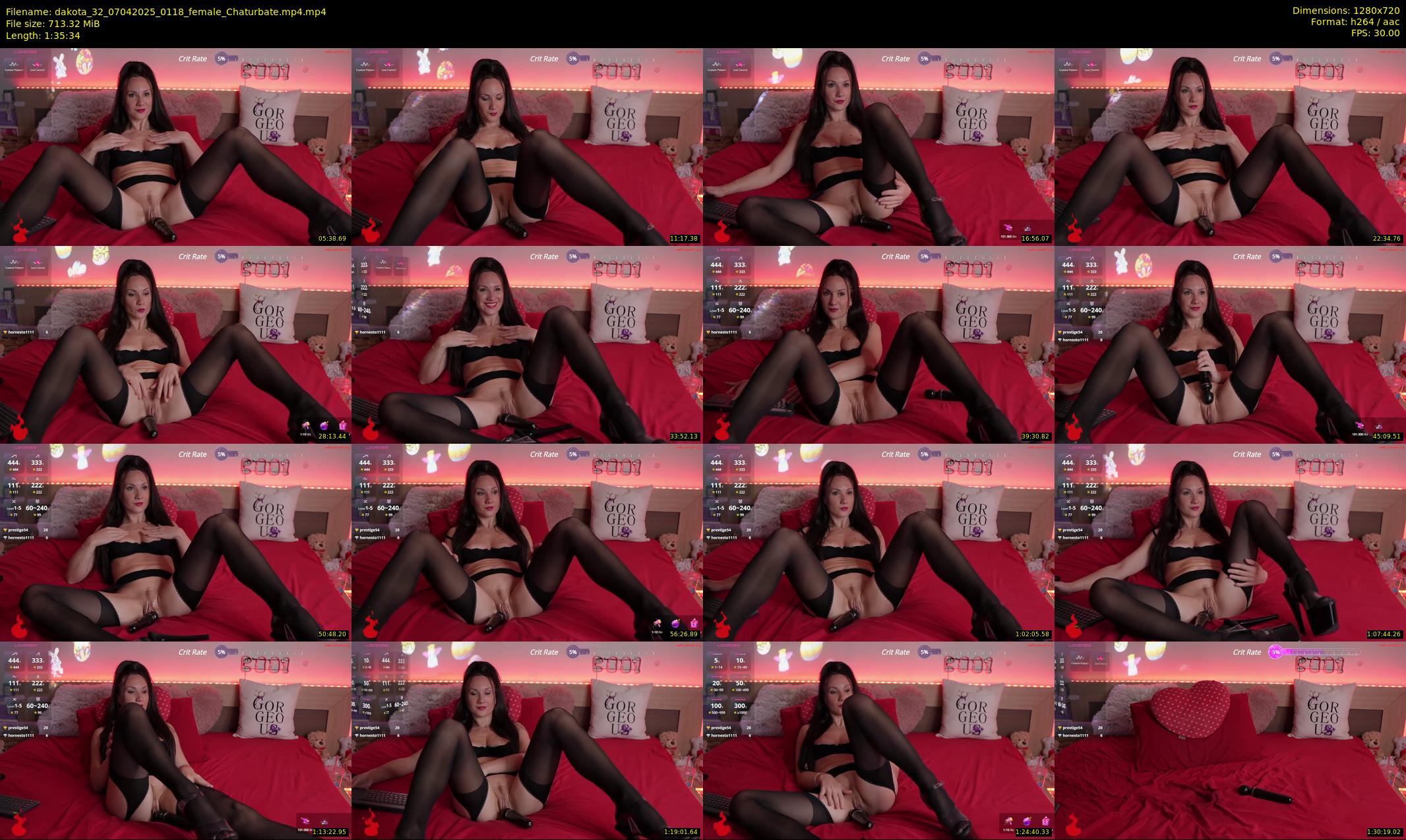 dakota_32 — 96 minute Chaturbate female cam show recording, 720p, Apr 7, 2025