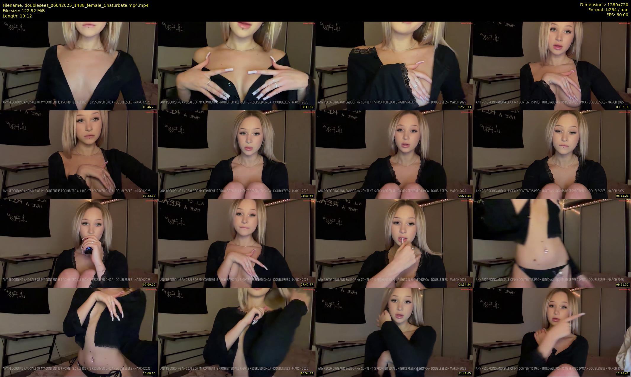 doublesees — 14 minute Chaturbate couple cam show recording, 720p, Apr 6, 2025