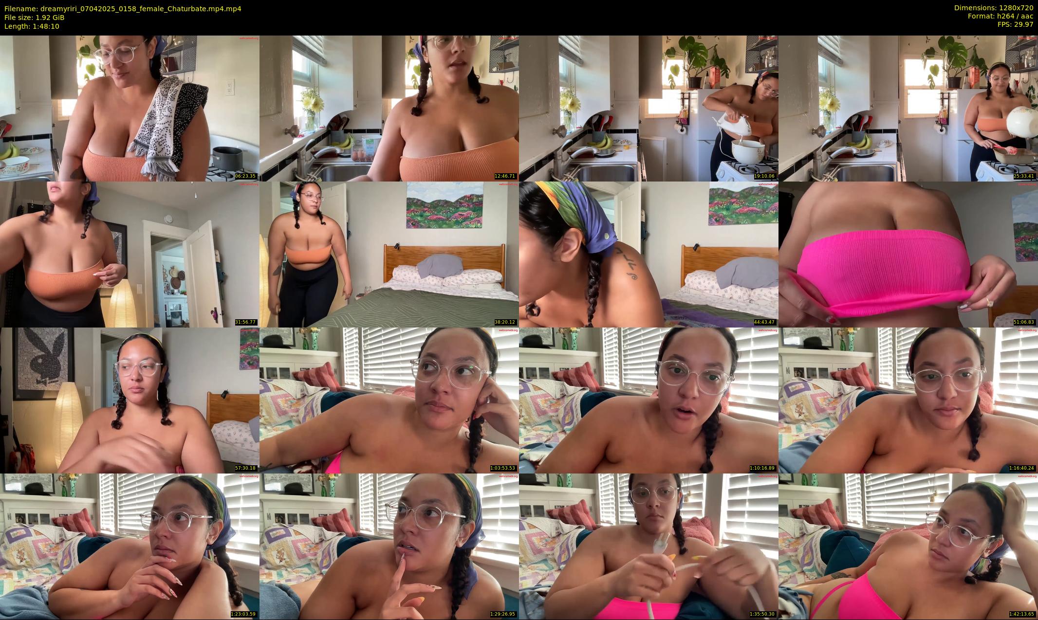 dreamyriri — 109 minute Chaturbate female cam show recording, 720p, Apr 7, 2025