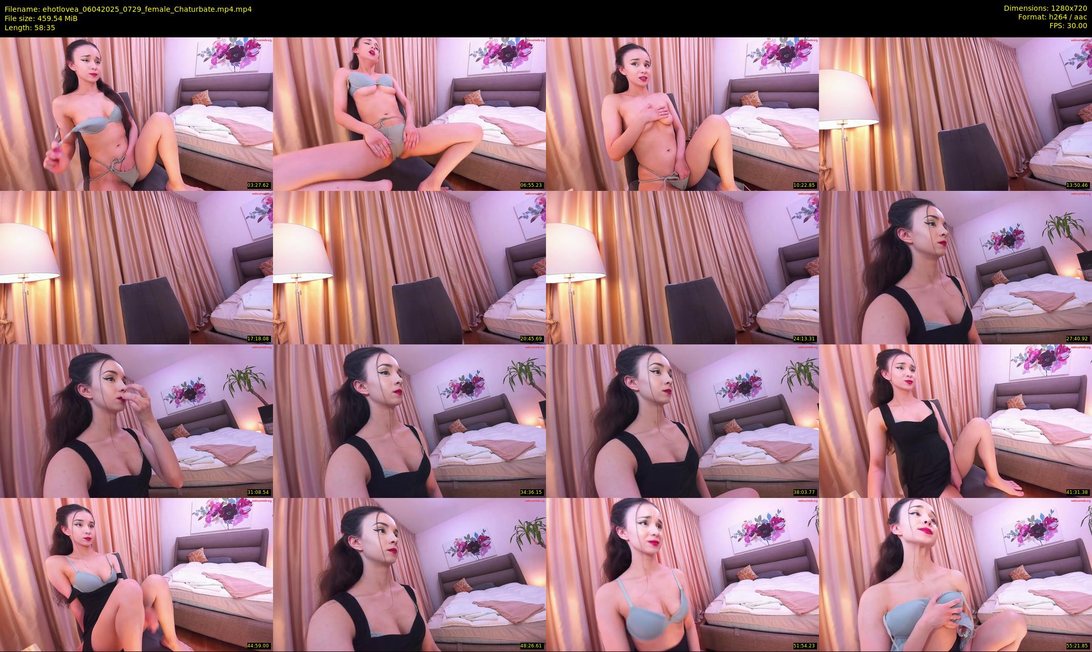 ehotlovea — 59 minute Chaturbate female cam show recording, 720p, Apr 6, 2025
