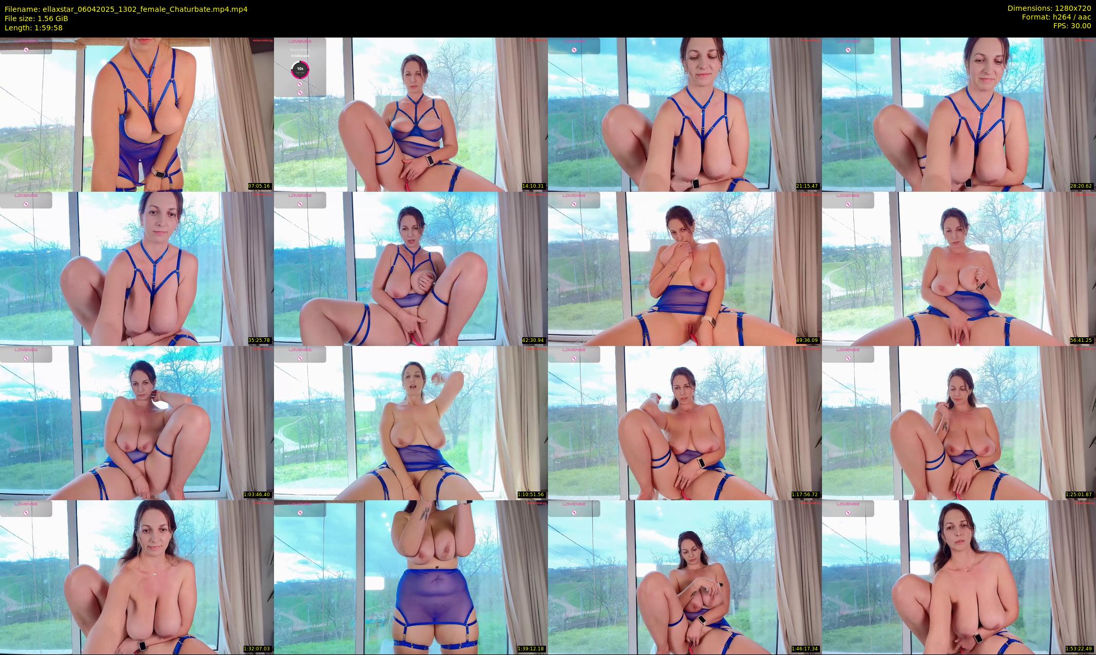 ellaxstar — 120 minute Chaturbate female cam show recording, 720p, Apr 6, 2025