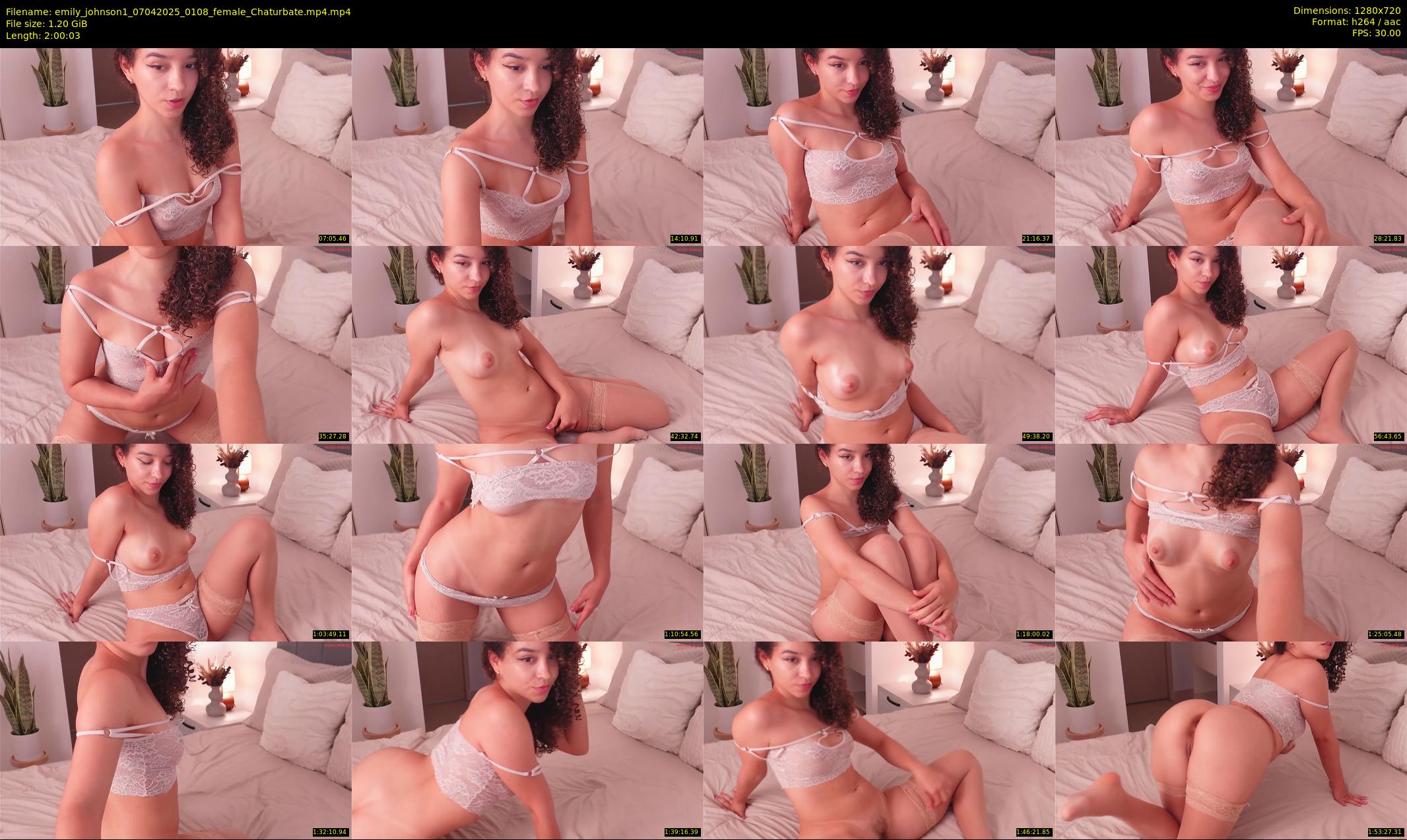 emily_johnson1 — 121 minute Chaturbate female cam show recording, 720p, Apr 7, 2025