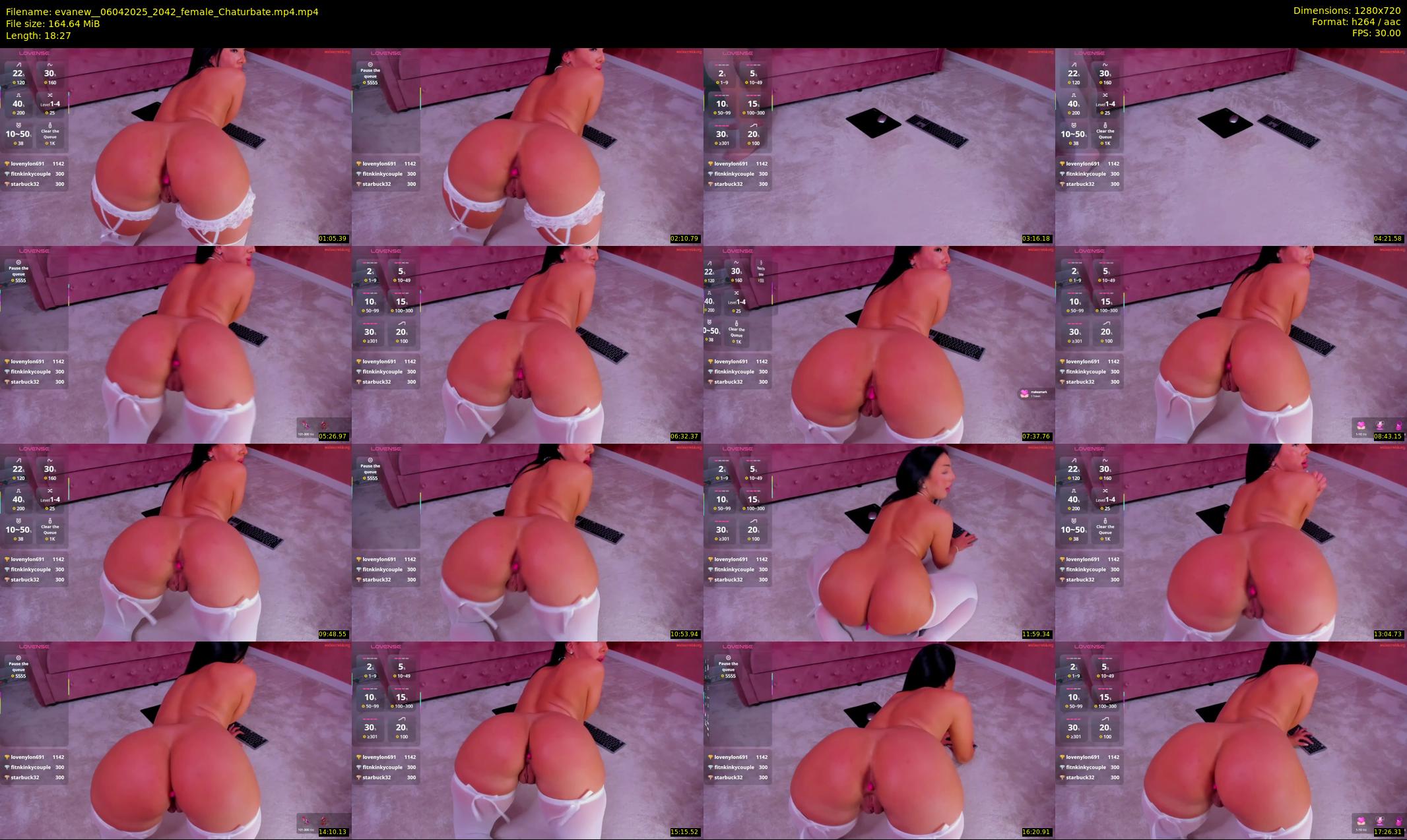 evanew_ — 19 minute Chaturbate female cam show recording, 720p, Apr 6, 2025