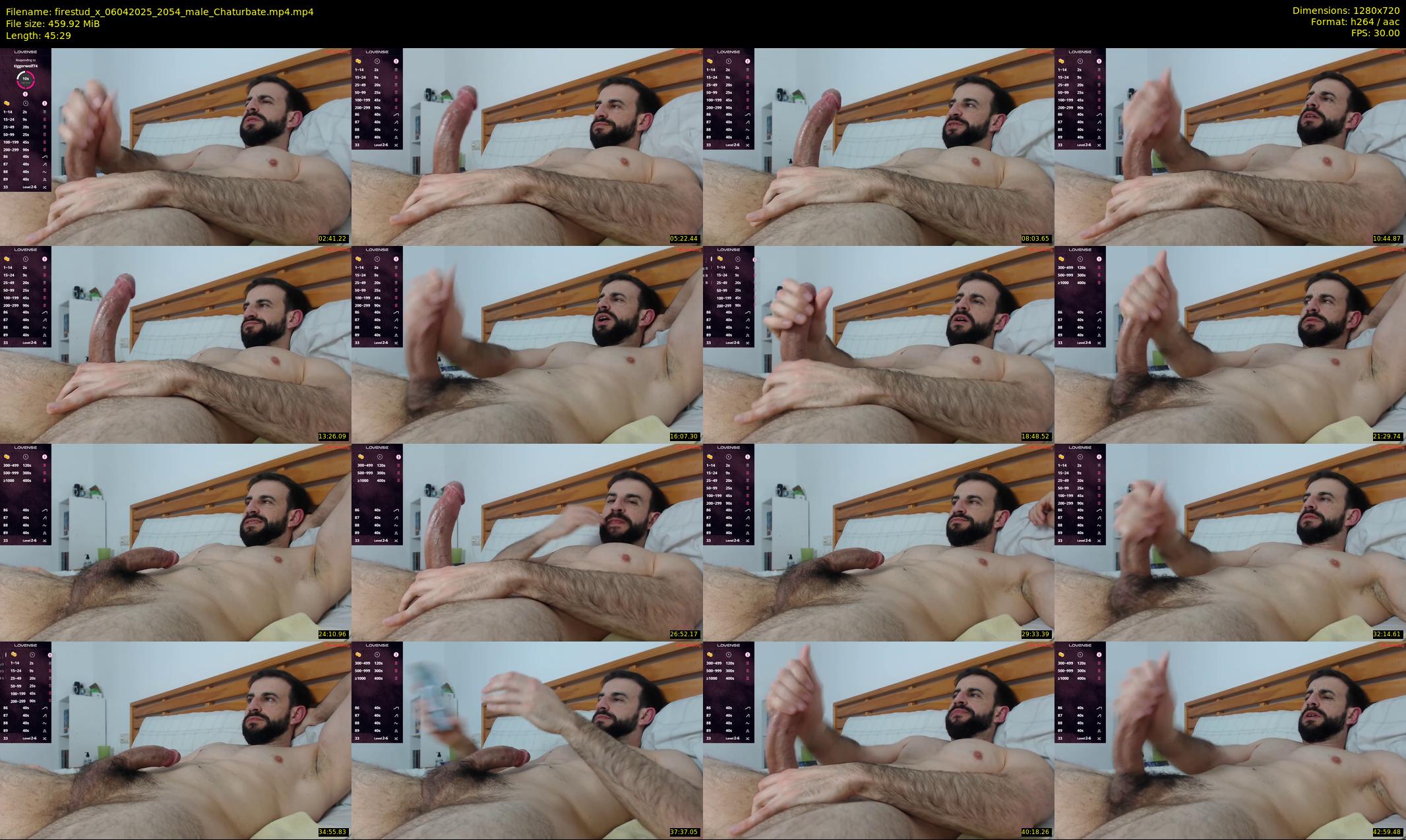 firestud_x — 46 minute Chaturbate male cam show recording, 720p, Apr 6, 2025
