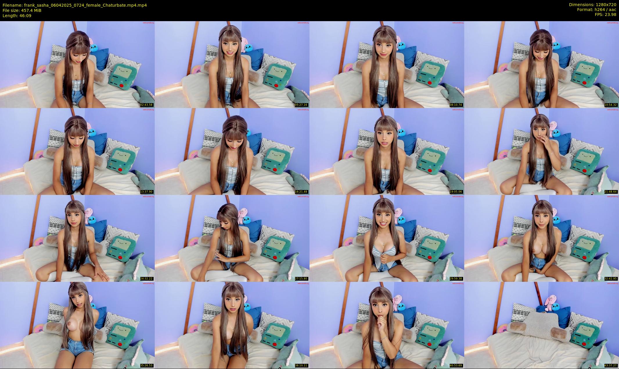 frank_sasha — 47 minute Chaturbate couple cam show recording, 720p, Apr 6, 2025