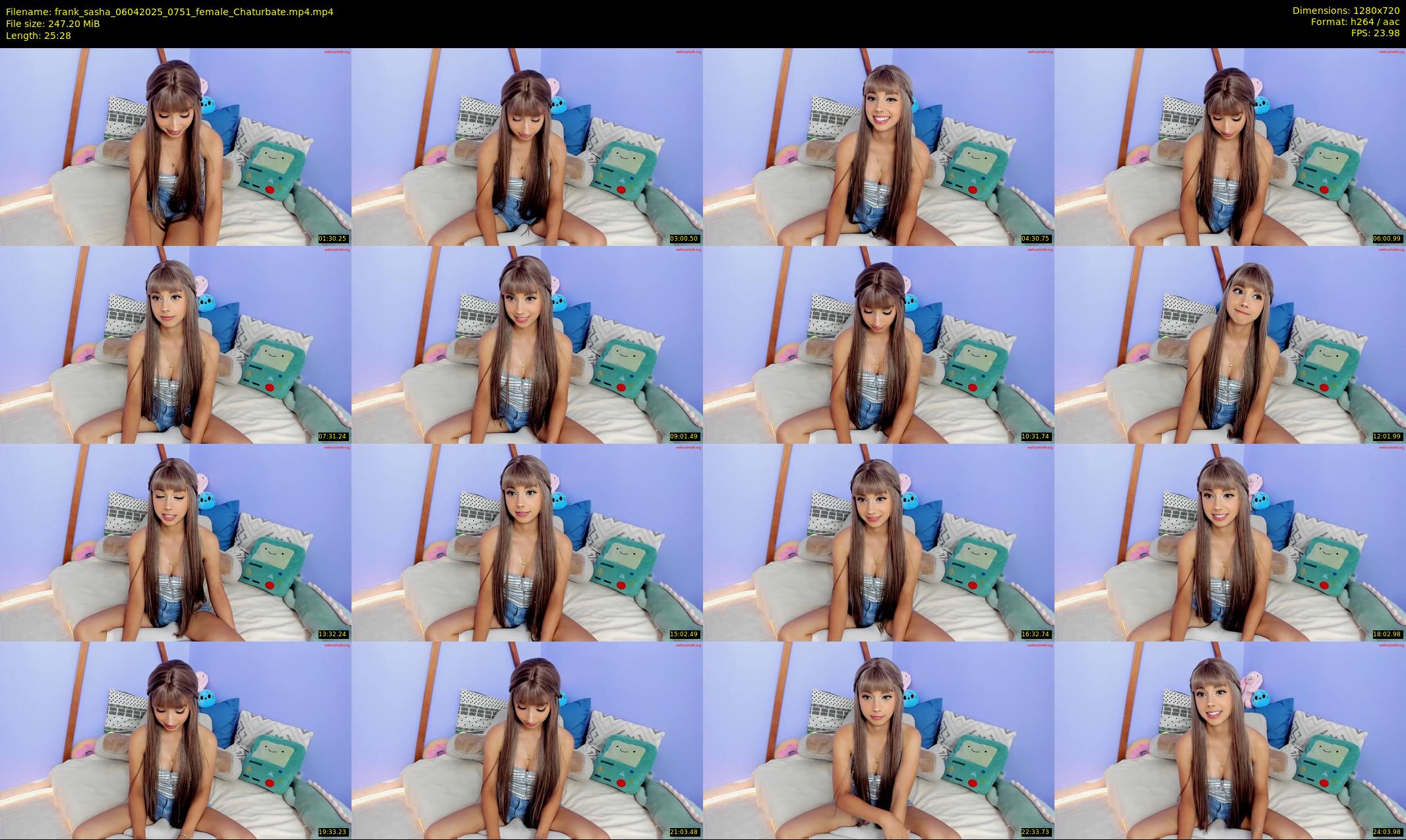 frank_sasha — 26 minute Chaturbate couple cam show recording, 720p, Apr 6, 2025