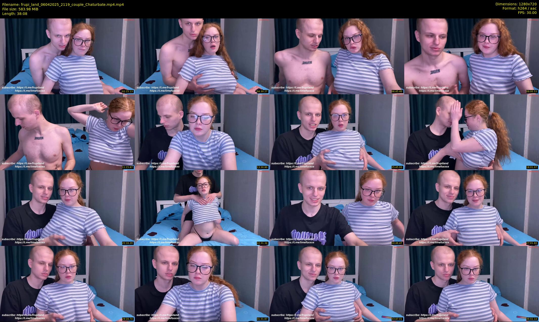 frupi_land — 39 minute Chaturbate couple cam show recording, 720p, Apr 6, 2025