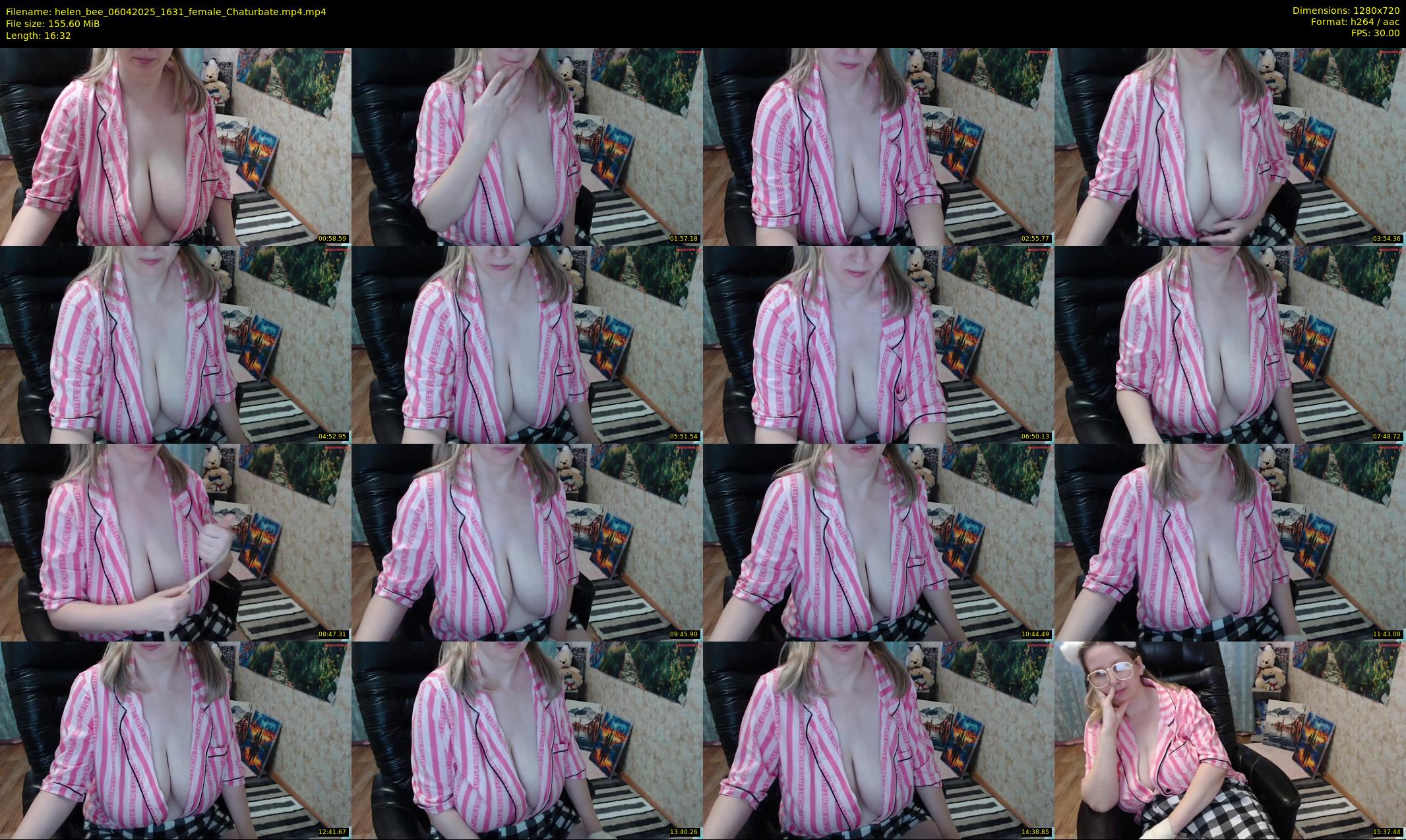 helen_bee — 17 minute Chaturbate female cam show recording, 720p, Apr 6, 2025