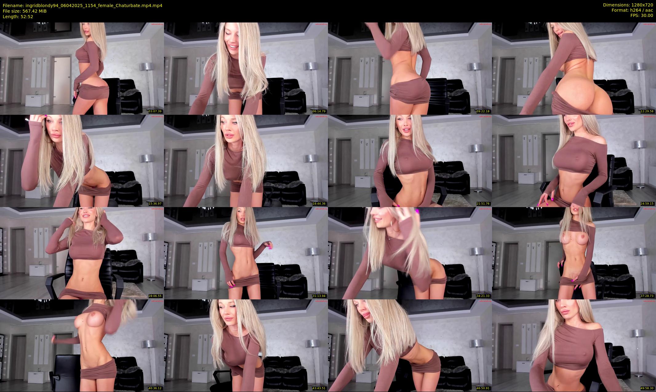 ingridblondy94 — 53 minute Chaturbate female cam show recording, 720p, Apr 6, 2025
