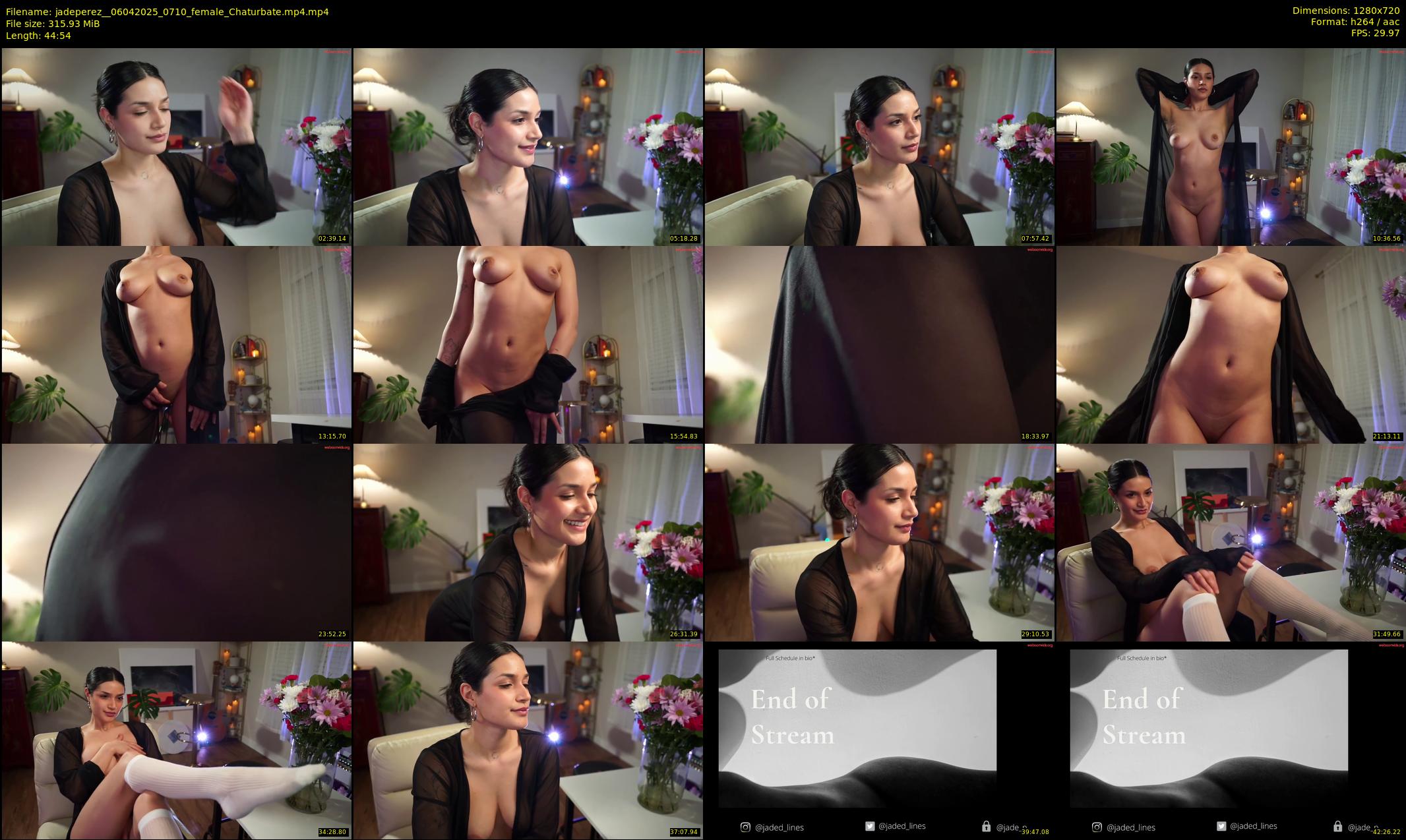 jadeperez_ — 45 minute Chaturbate female cam show recording, 720p, Apr 6, 2025