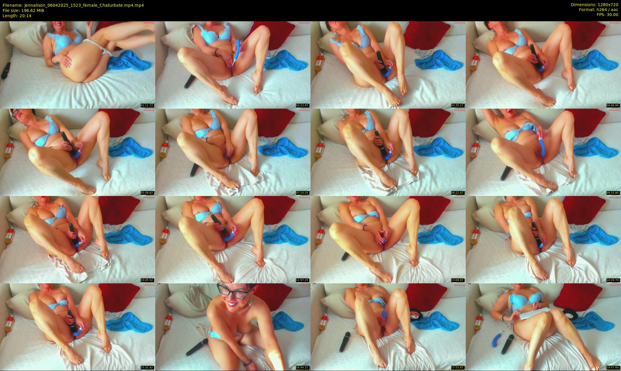 jennalison — 21 minute Chaturbate female cam show recording, 720p, Apr 6, 2025