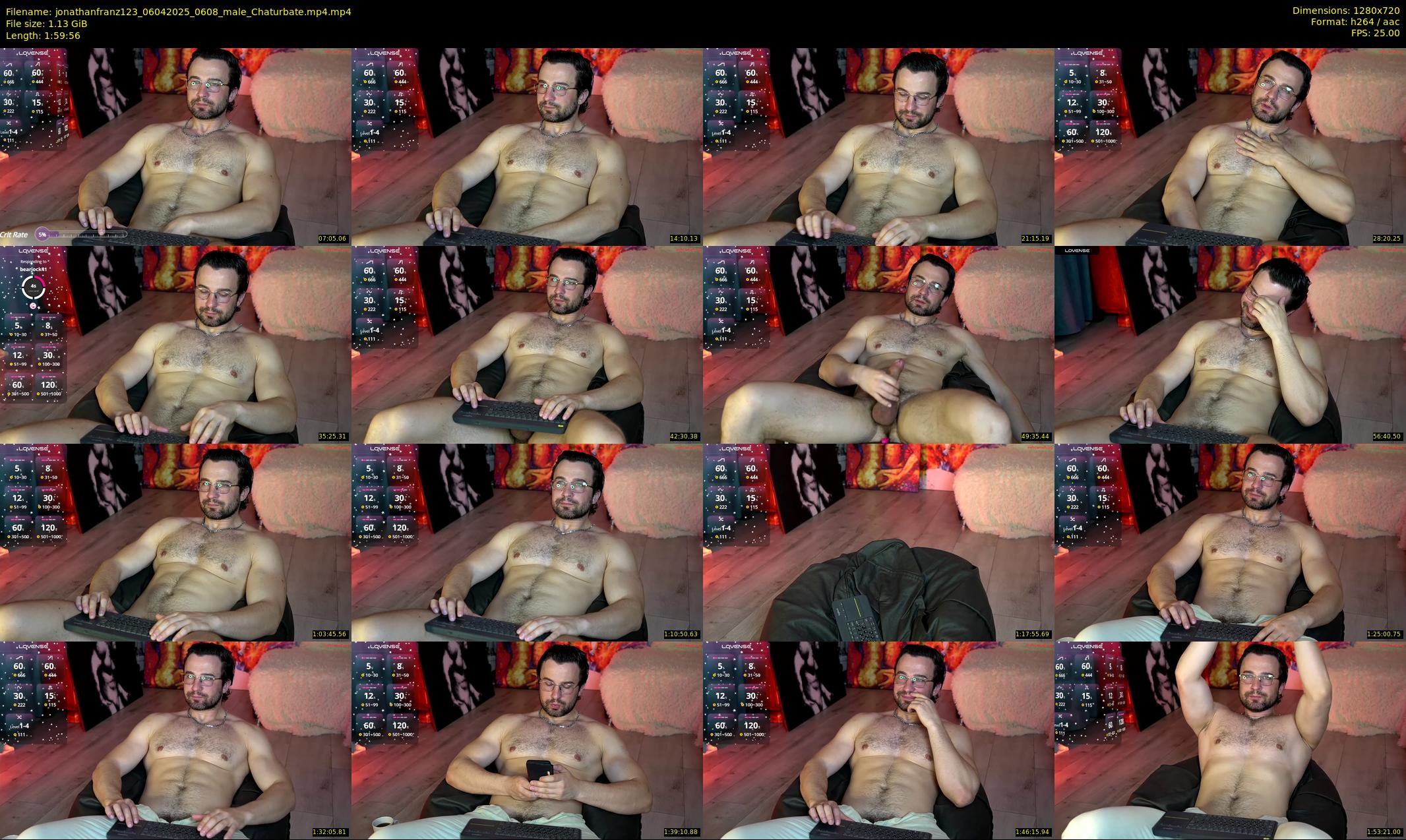 jonathanfranz123 — 120 minute Chaturbate male cam show recording, 720p, Apr 6, 2025
