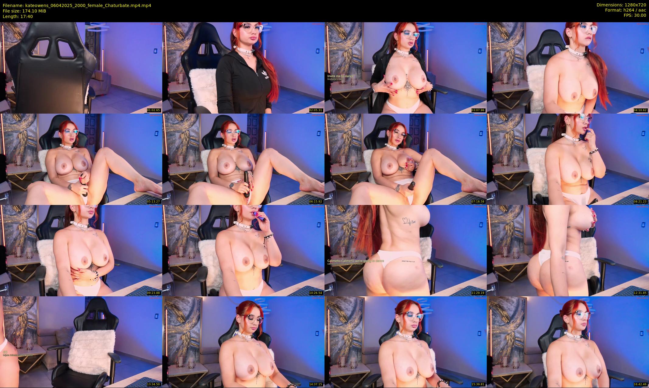 kateowens — 18 minute Chaturbate female cam show recording, 720p, Apr 6, 2025