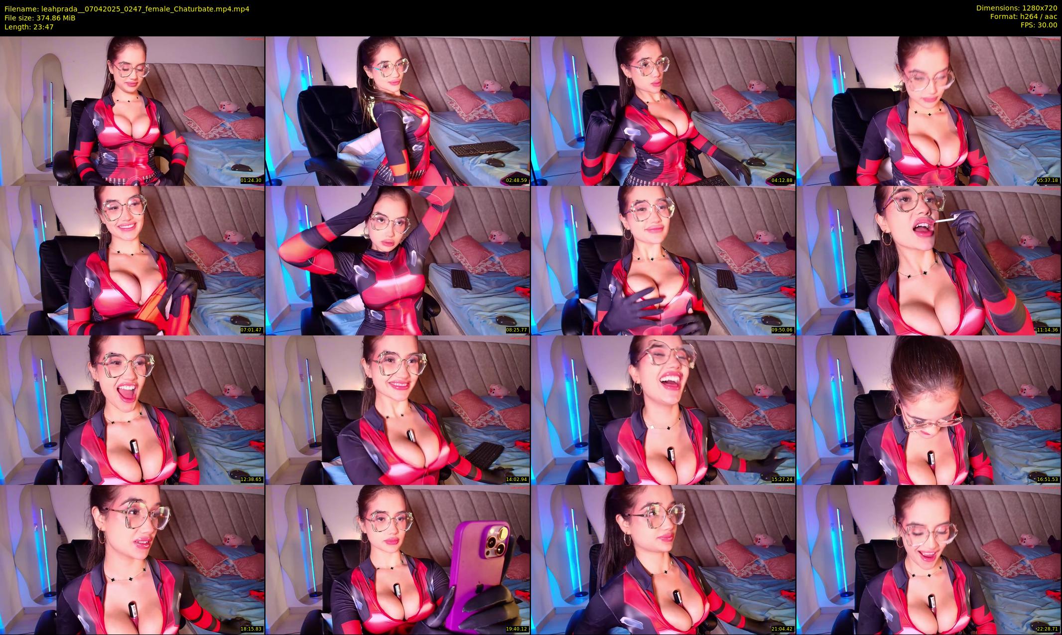 leahprada_ — 24 minute Chaturbate female cam show recording, 720p, Apr 7, 2025
