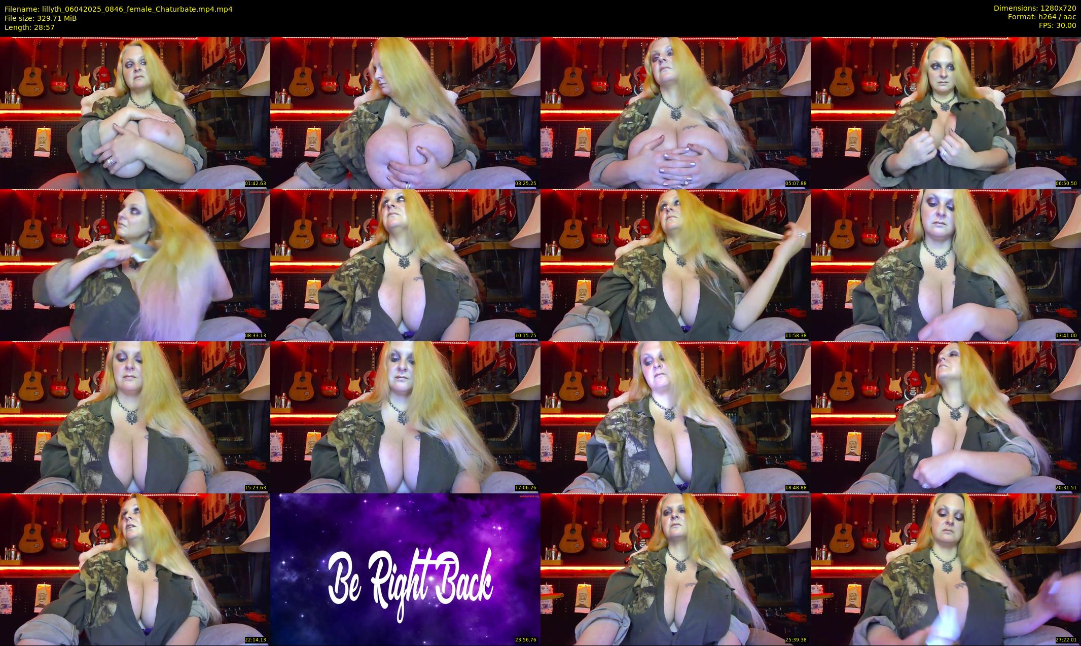 lillyth — 29 minute Chaturbate female cam show recording, 720p, Apr 6, 2025