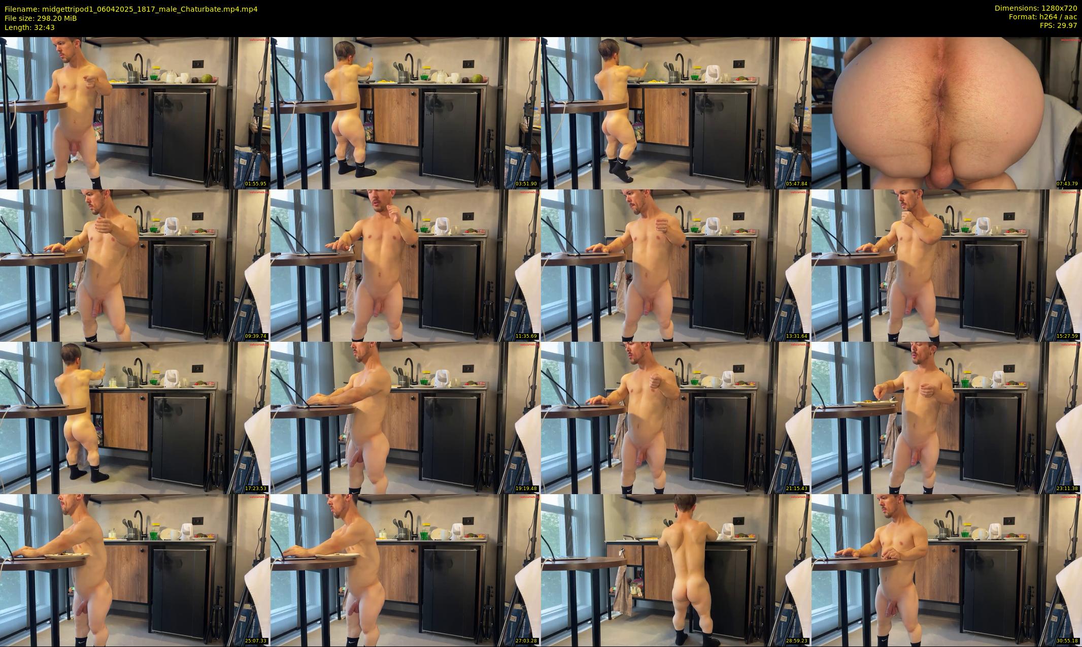 midgettripod1 — 33 minute Chaturbate male cam show recording, 720p, Apr 6, 2025