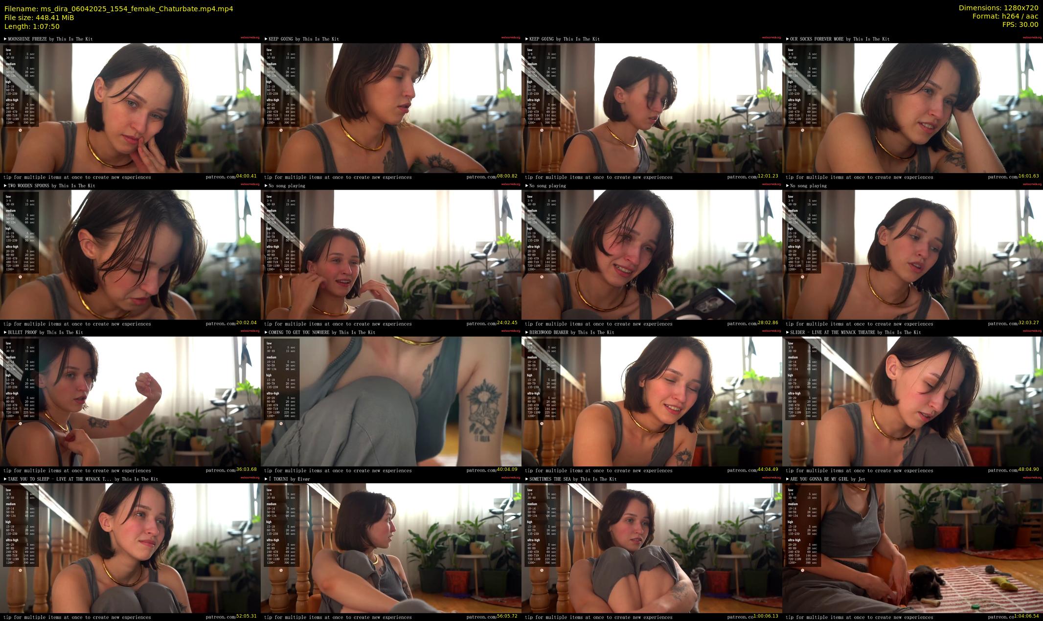ms_dira — 68 minute Chaturbate female cam show recording, 720p, Apr 6, 2025