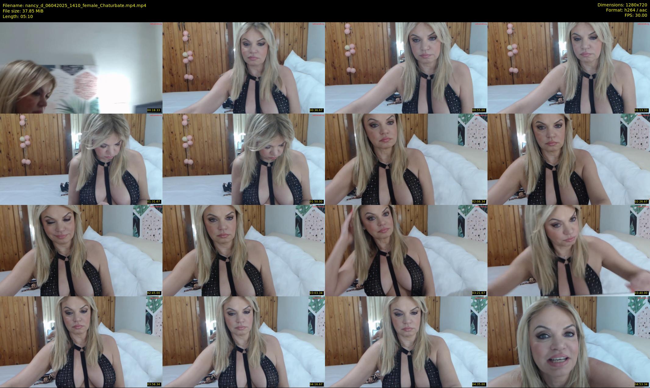 nancy_d — 6 minute Chaturbate female cam show recording, 720p, Apr 6, 2025
