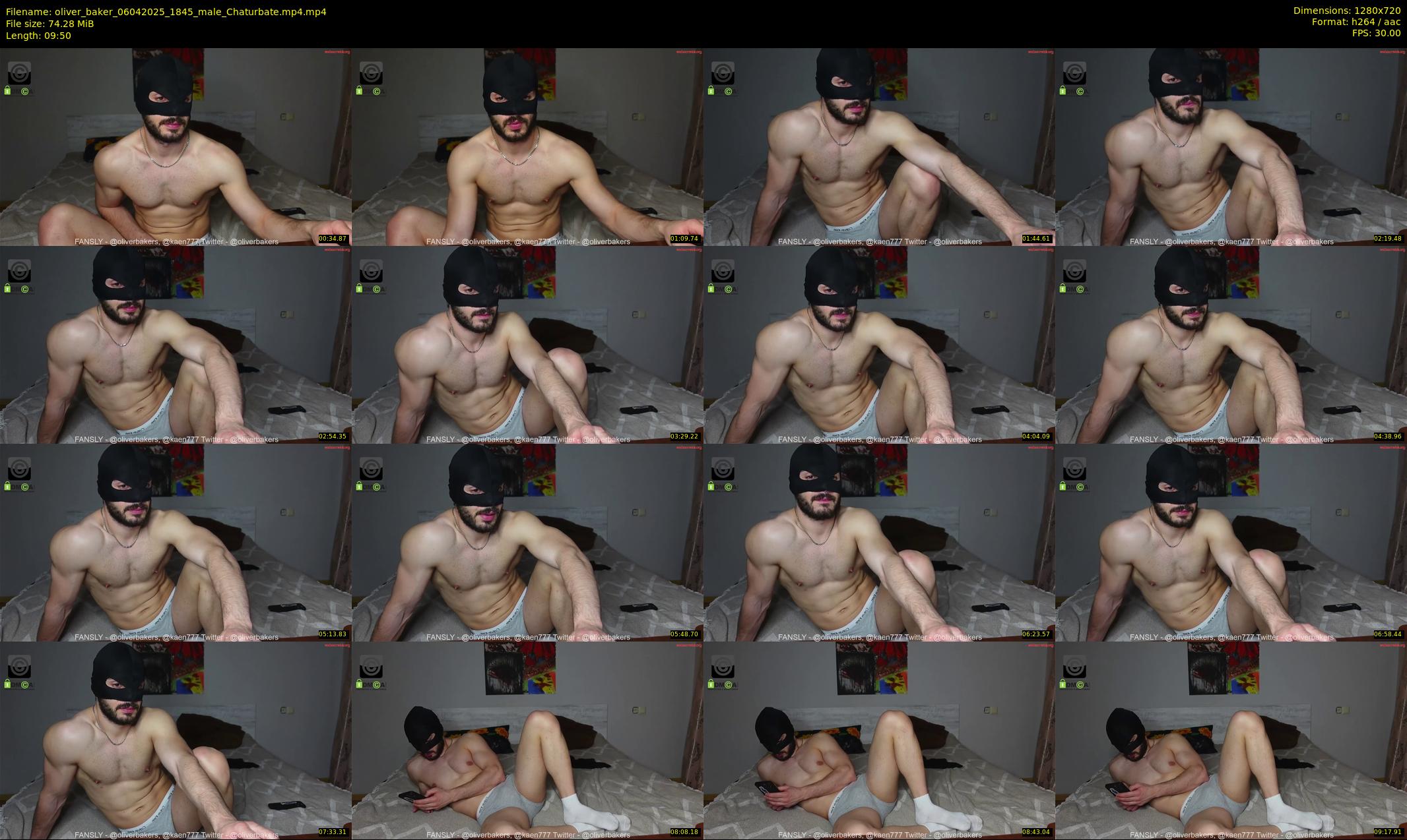 oliver_baker — 10 minute Chaturbate male cam show recording, 720p, Apr 6, 2025