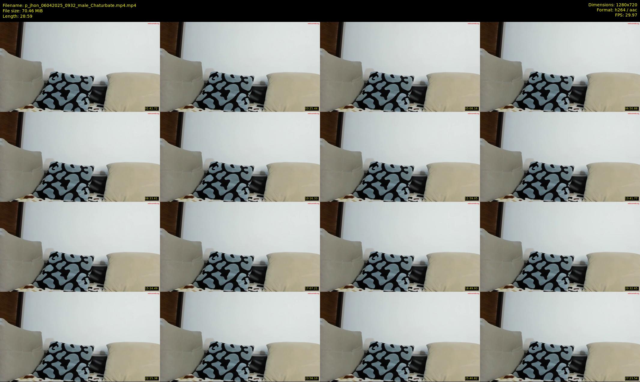 p_jhon — 29 minute Chaturbate male cam show recording, 720p, Apr 6, 2025