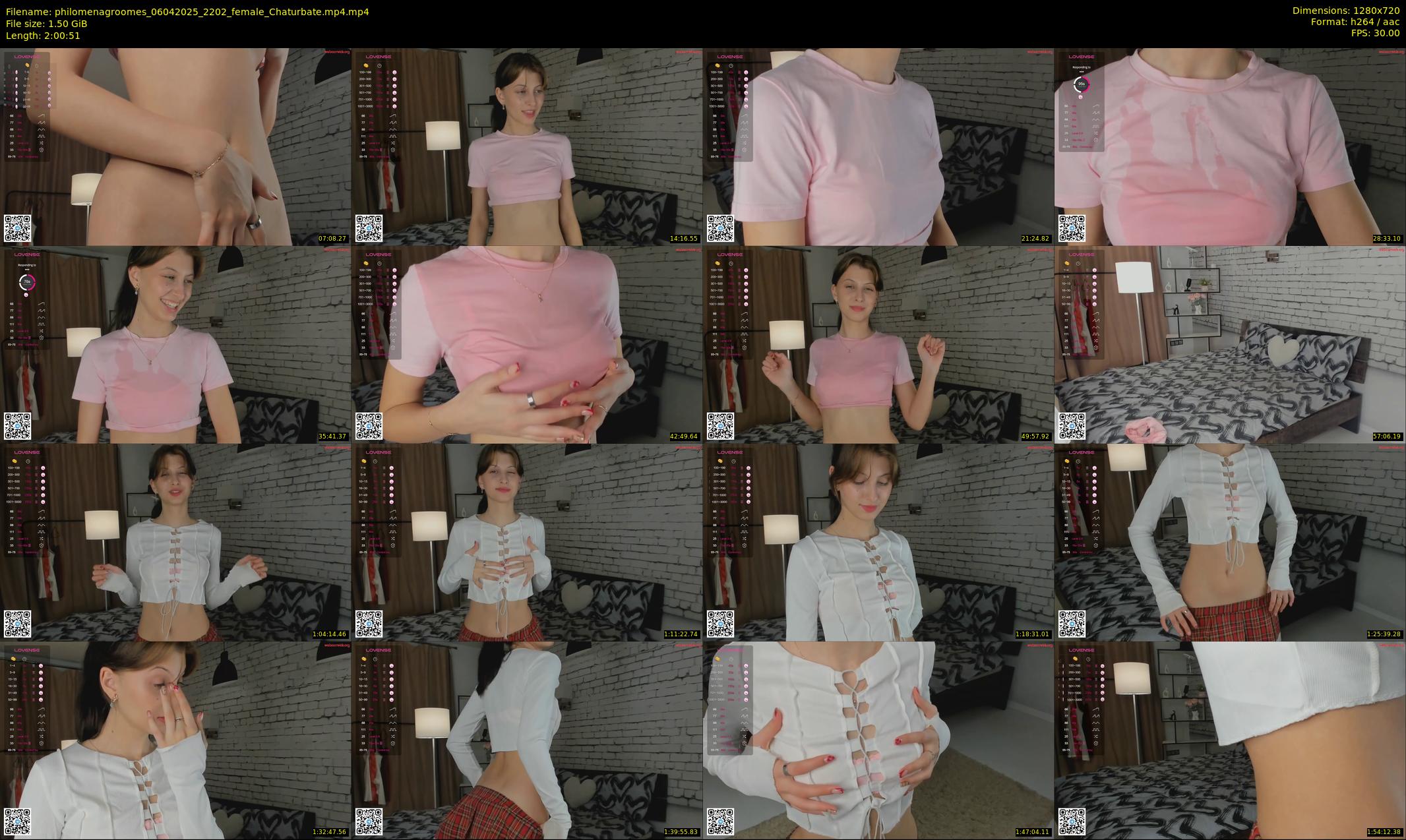 philomenagroomes — 121 minute Chaturbate female cam show recording, 720p, Apr 6, 2025