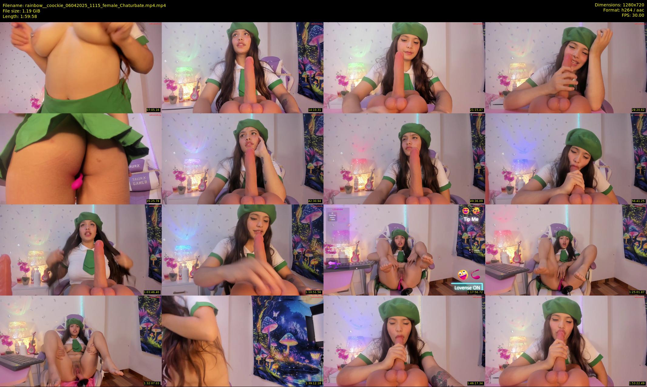 rainbow__coockie — 120 minute Chaturbate female cam show recording, 720p, Apr 6, 2025