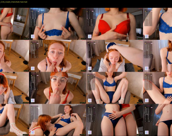 redheadscute — 120 minute Chaturbate couple cam show recording, 720p, Apr 6, 2025