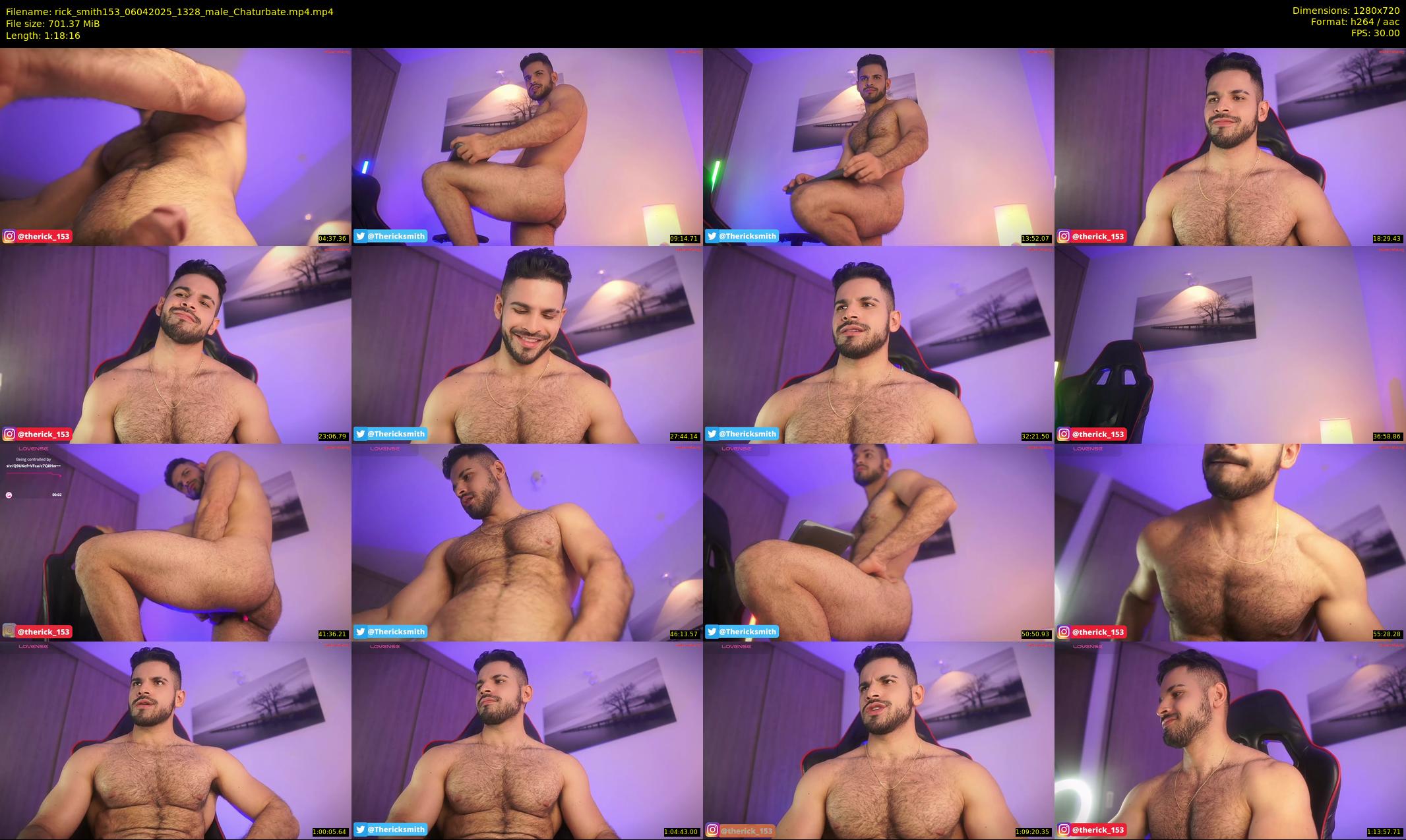 rick_smith153 — 79 minute Chaturbate male cam show recording, 720p, Apr 6, 2025
