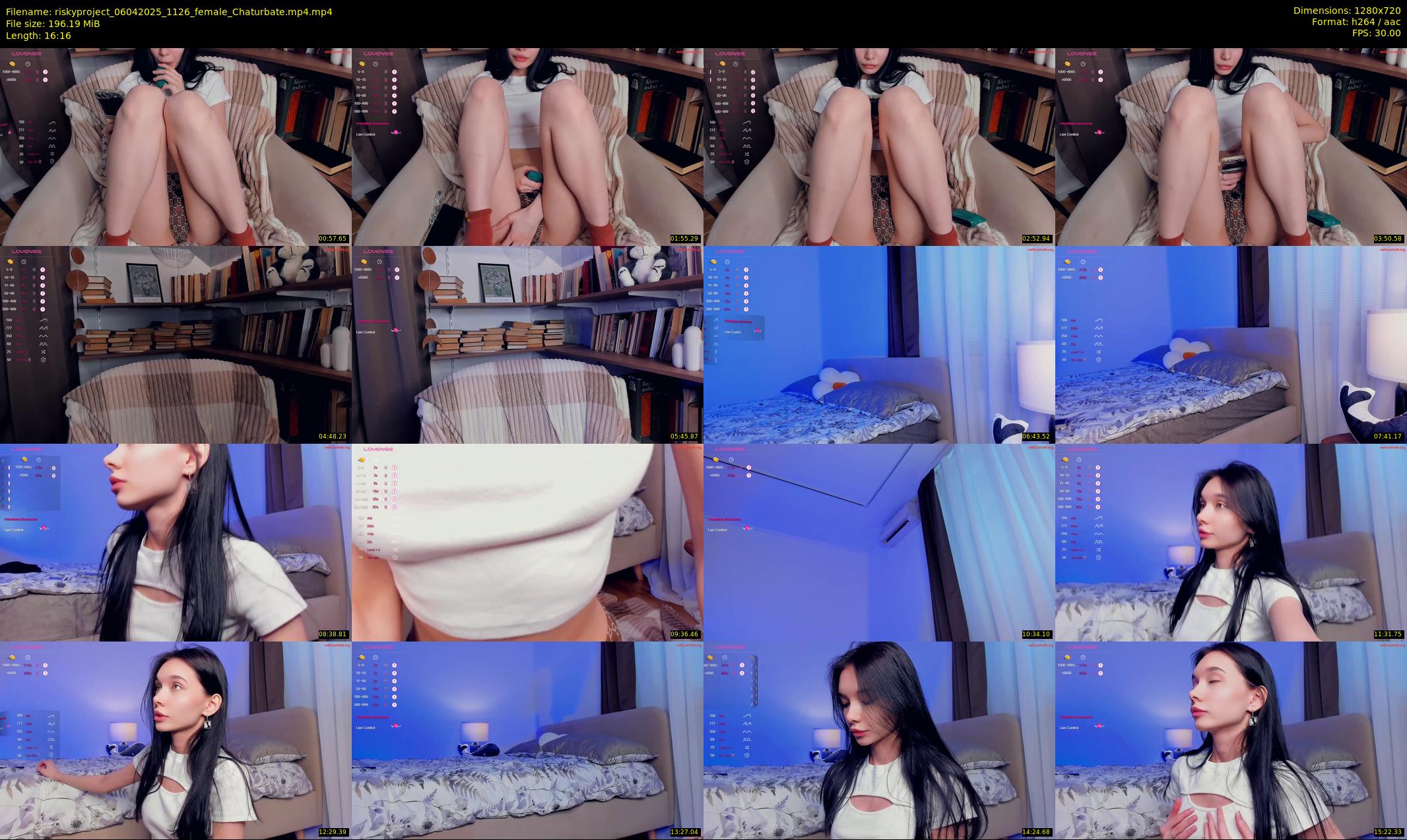 riskyproject — 17 minute Chaturbate couple cam show recording, 720p, Apr 6, 2025