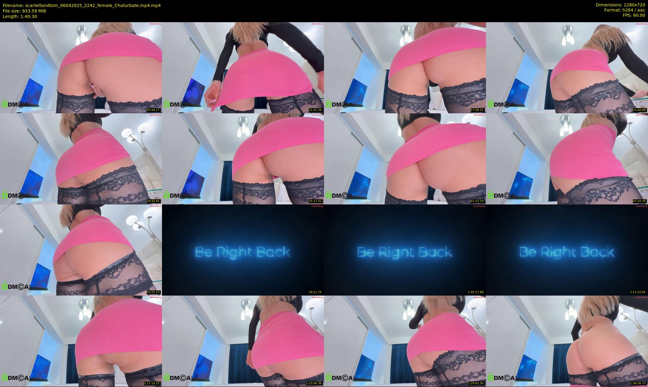 scarlettandtom — 101 minute Chaturbate couple cam show recording, 720p, Apr 6, 2025