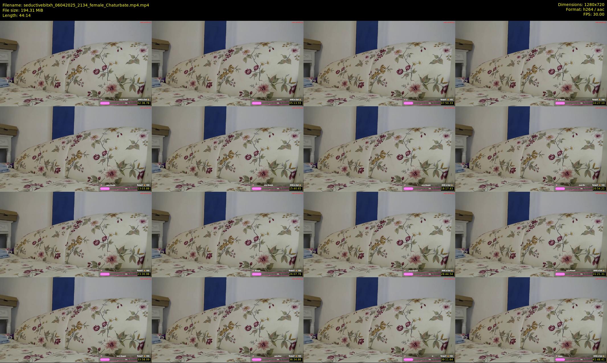seductivebitxh — 45 minute Chaturbate couple cam show recording, 720p, Apr 6, 2025