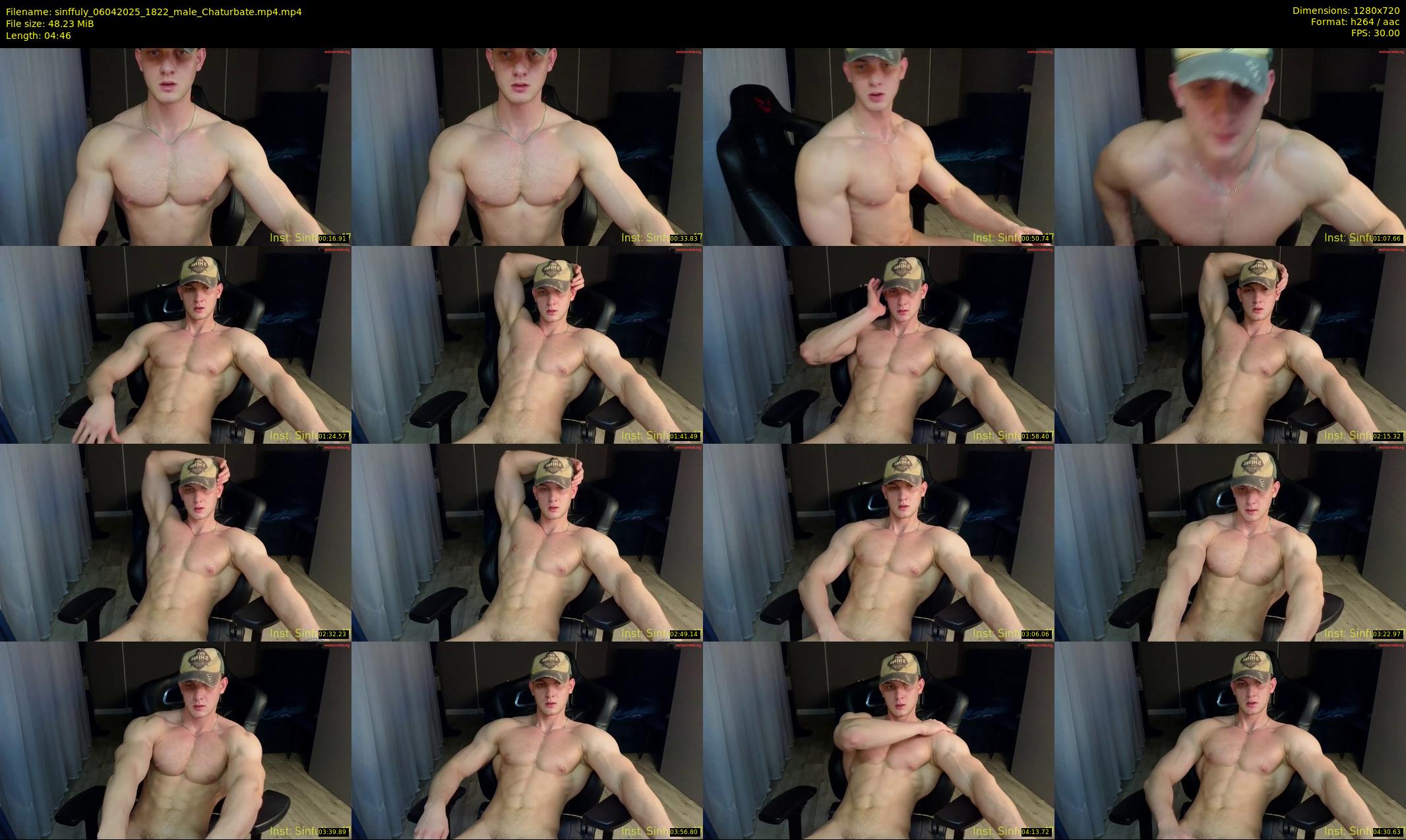 sinffuly — 5 minute Chaturbate male cam show recording, 720p, Apr 6, 2025