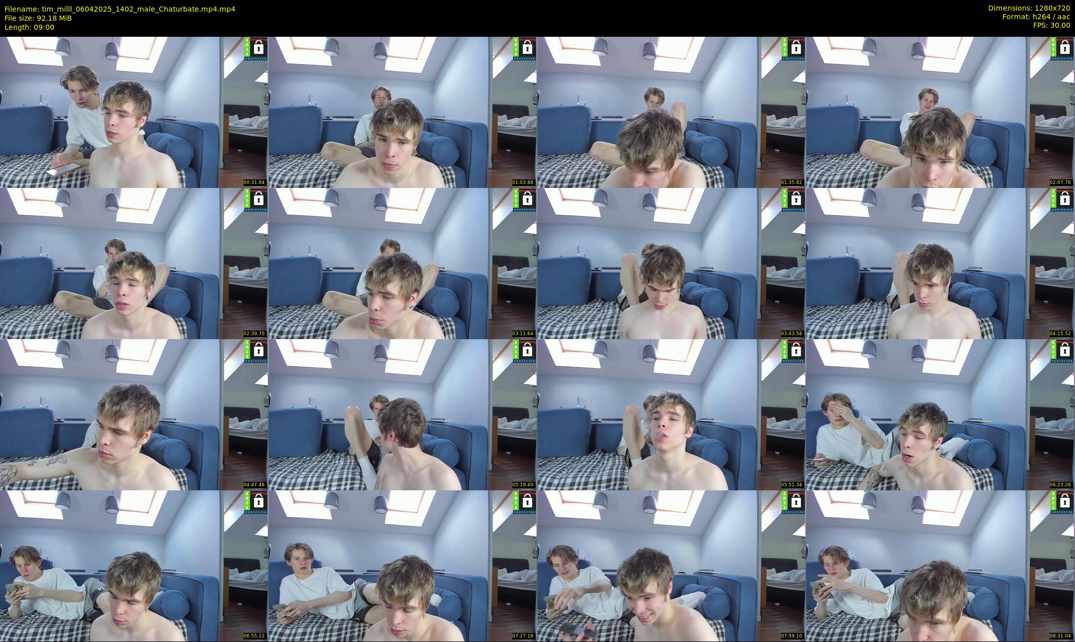 tim_milll — 9 minute Chaturbate male cam show recording, 720p, Apr 6, 2025