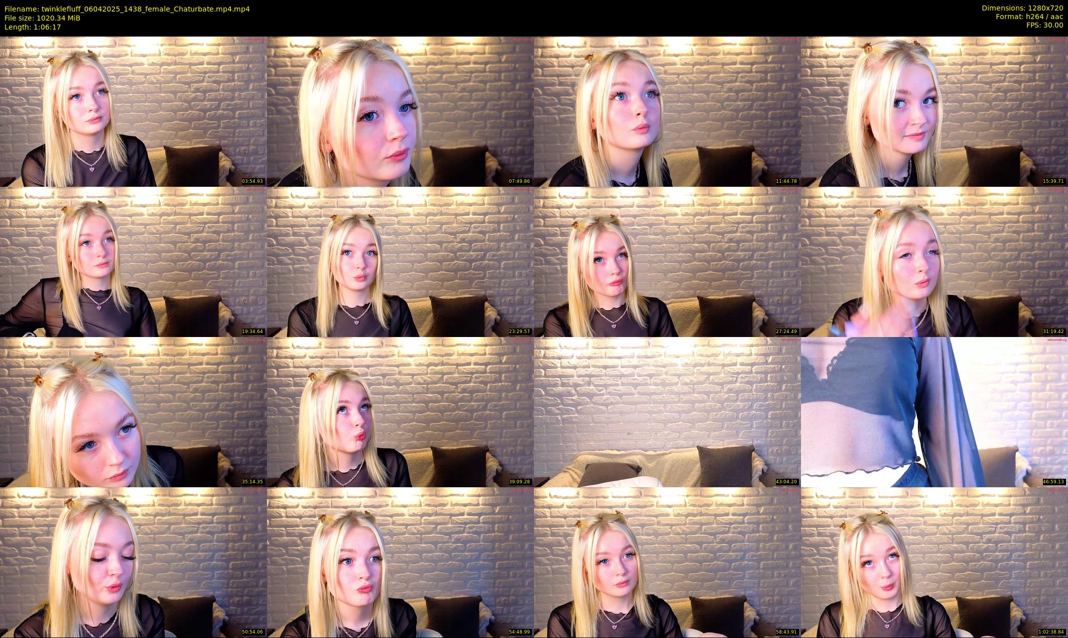 twinklefluff — 67 minute Chaturbate female cam show recording, 720p, Apr 6, 2025
