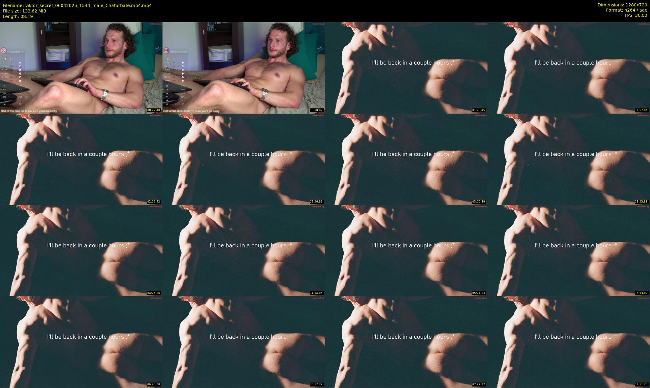 viktor_secret — 9 minute Chaturbate male cam show recording, 720p, Apr 6, 2025