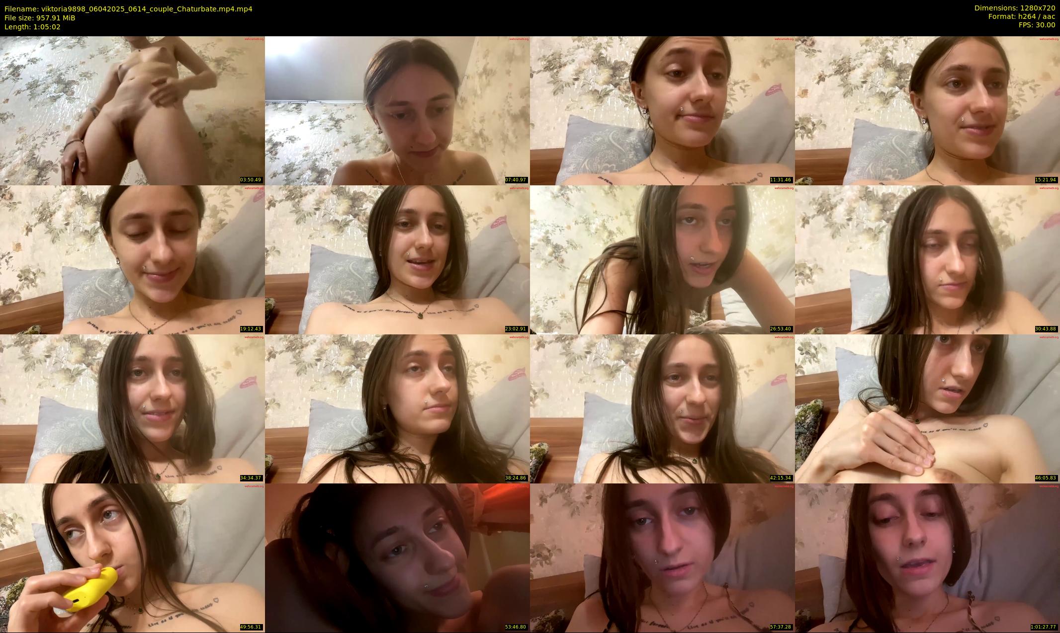 viktoria9898 — 66 minute Chaturbate couple cam show recording, 720p, Apr 6, 2025