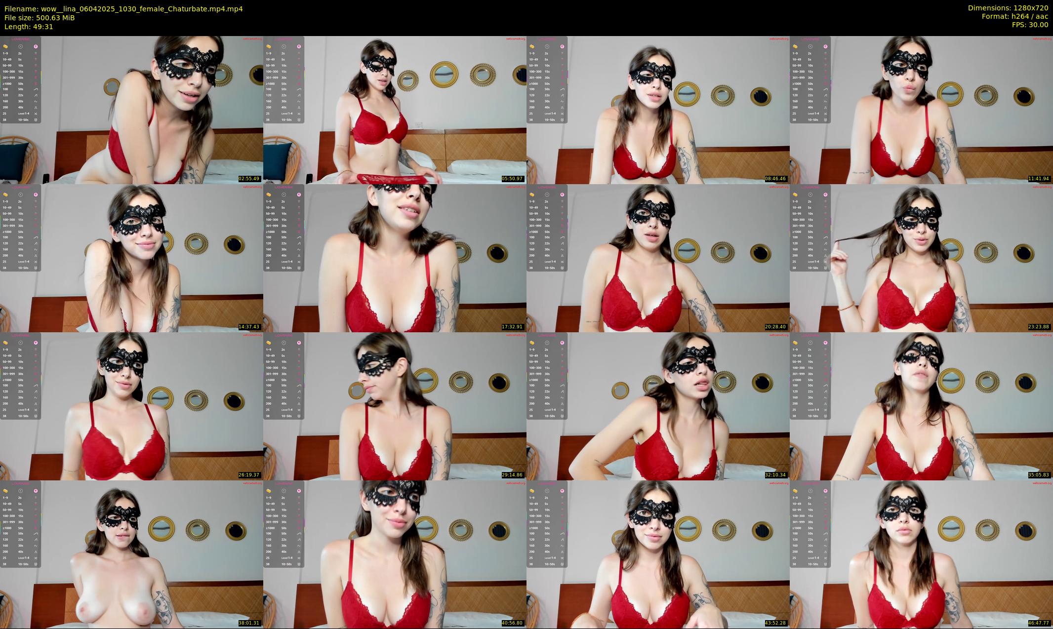 wow__lina — 50 minute Chaturbate couple cam show recording, 720p, Apr 6, 2025