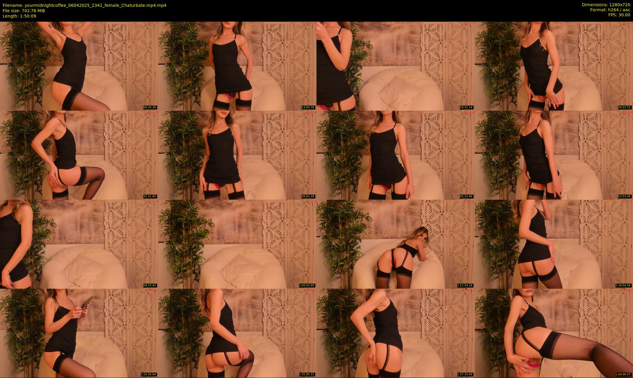yourmidnightcoffee — 111 minute Chaturbate female cam show recording, 720p, Apr 6, 2025