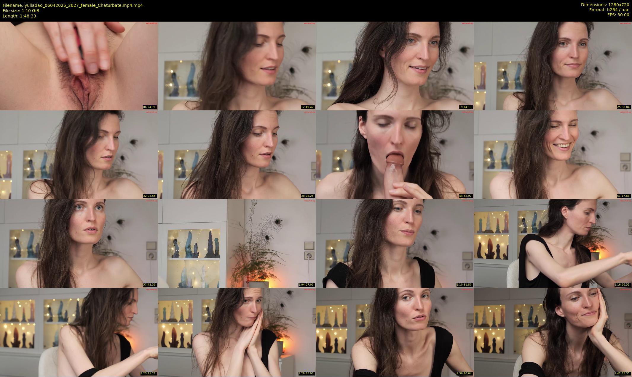 yulladao — 109 minute Chaturbate female cam show recording, 720p, Apr 6, 2025