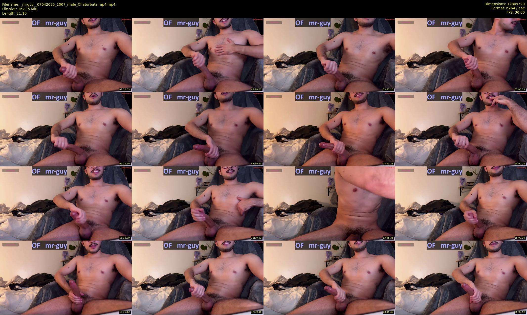 _mrguy_ — 22 minute Chaturbate male cam show recording, 720p, Apr 7, 2025