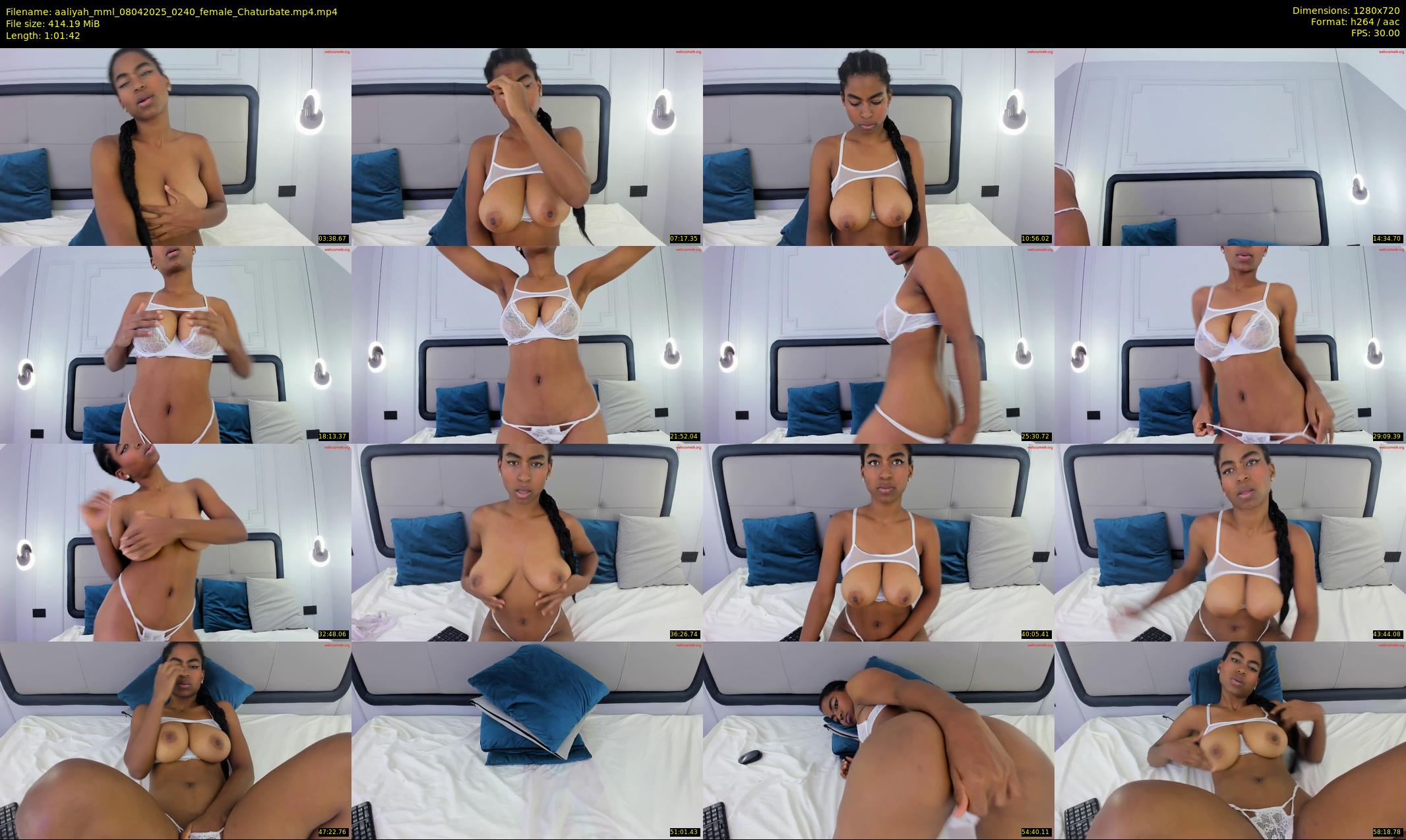 aaliyah_mml — 62 minute Chaturbate female cam show recording, 720p, Apr 8, 2025