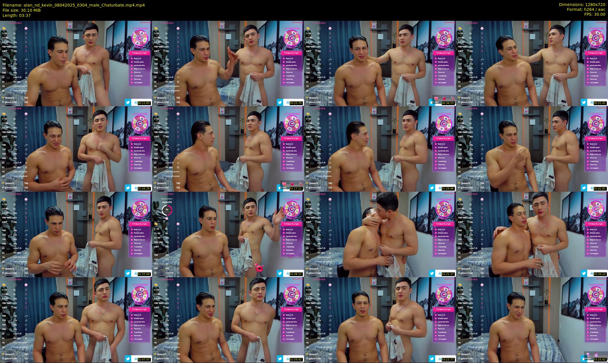 alan_nd_kevin — 4 minute Chaturbate male cam show recording, 720p, Apr 8, 2025