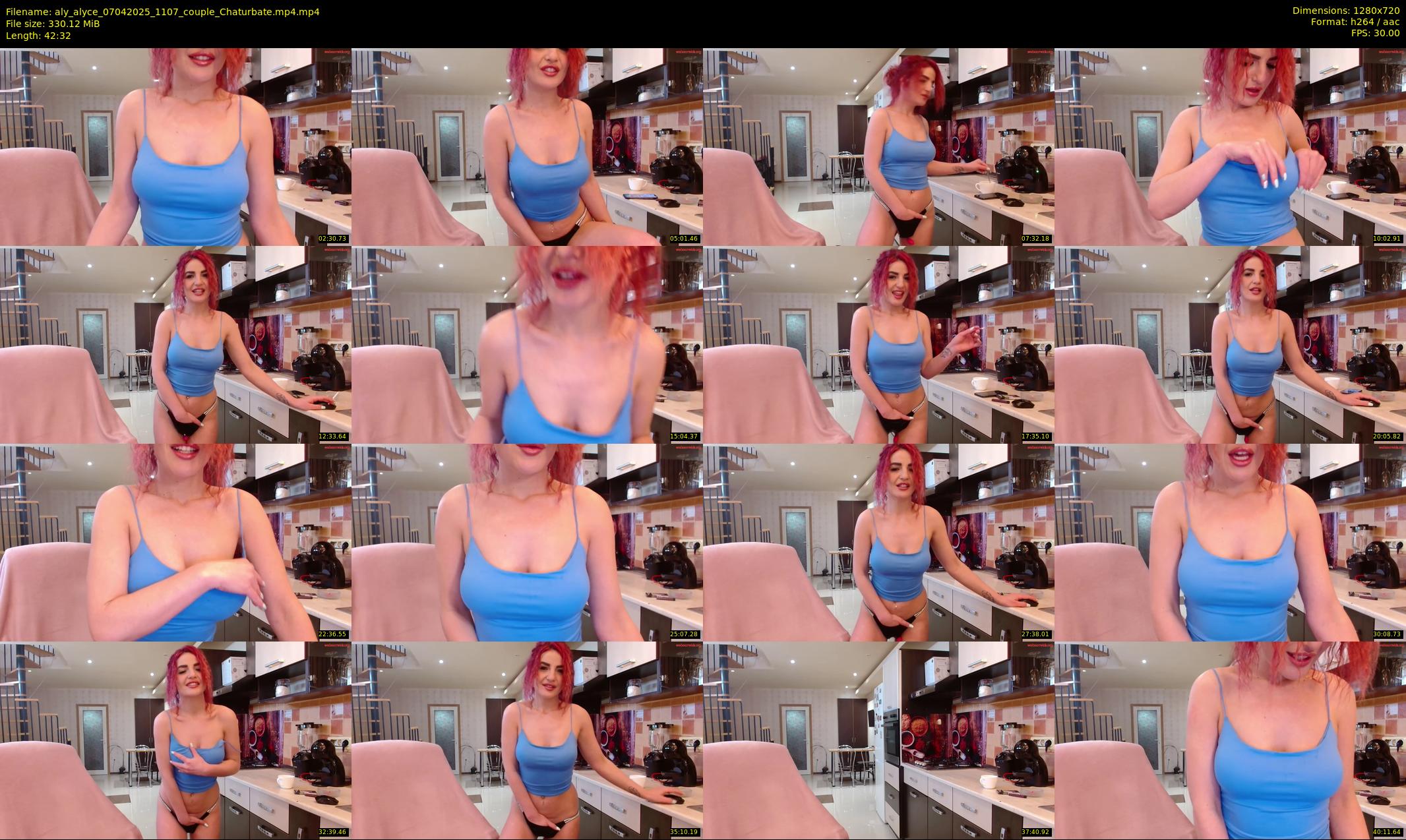 aly_alyce — 43 minute Chaturbate female cam show recording, 720p, Apr 7, 2025