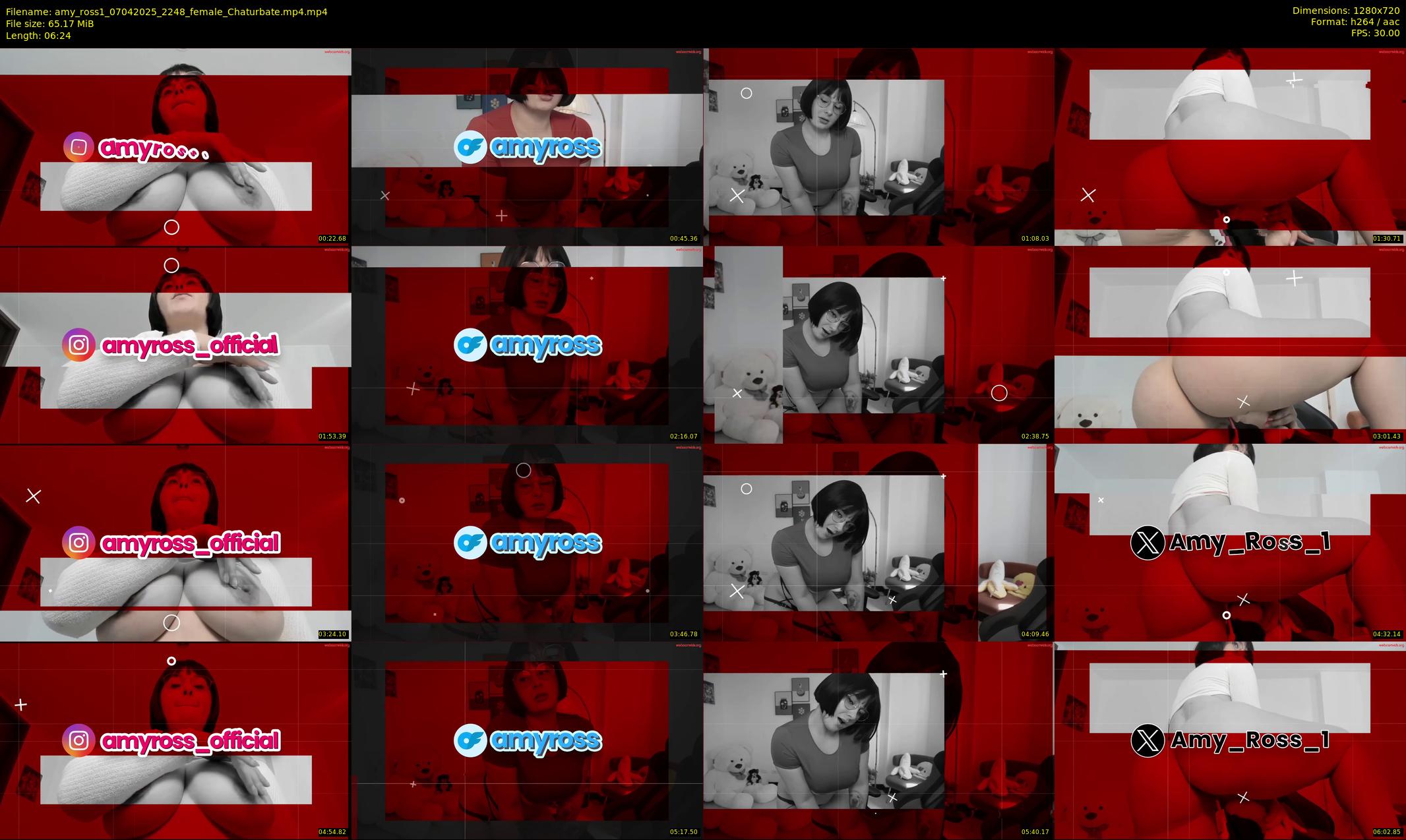 amy_ross1 — 7 minute Chaturbate female cam show recording, 720p, Apr 7, 2025