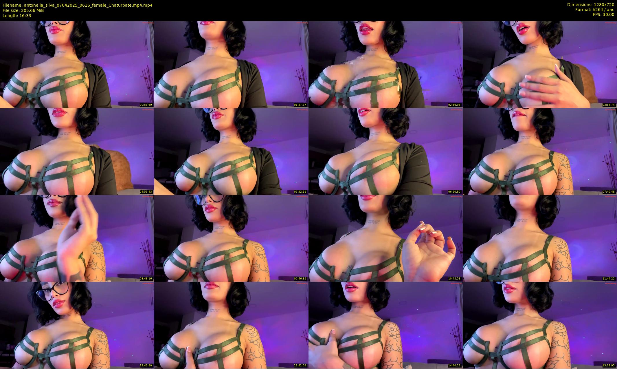 antonella_silva — 17 minute Chaturbate female cam show recording, 720p, Apr 7, 2025